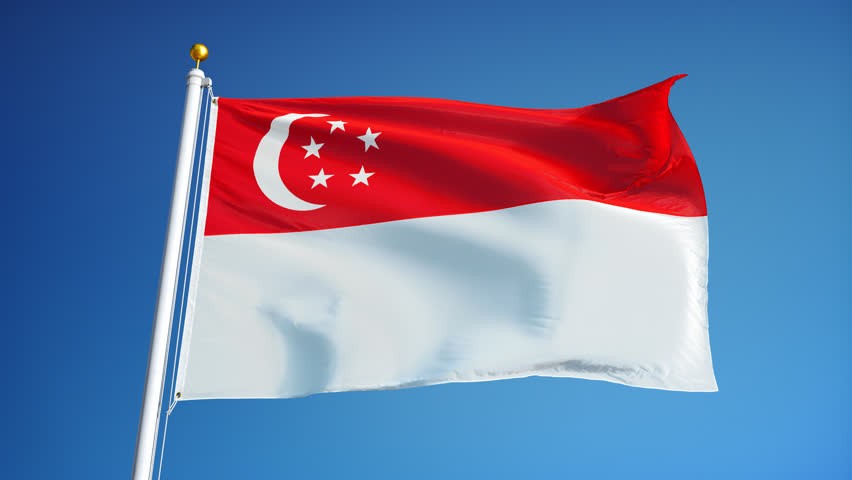 lá cờ của nước Singapore