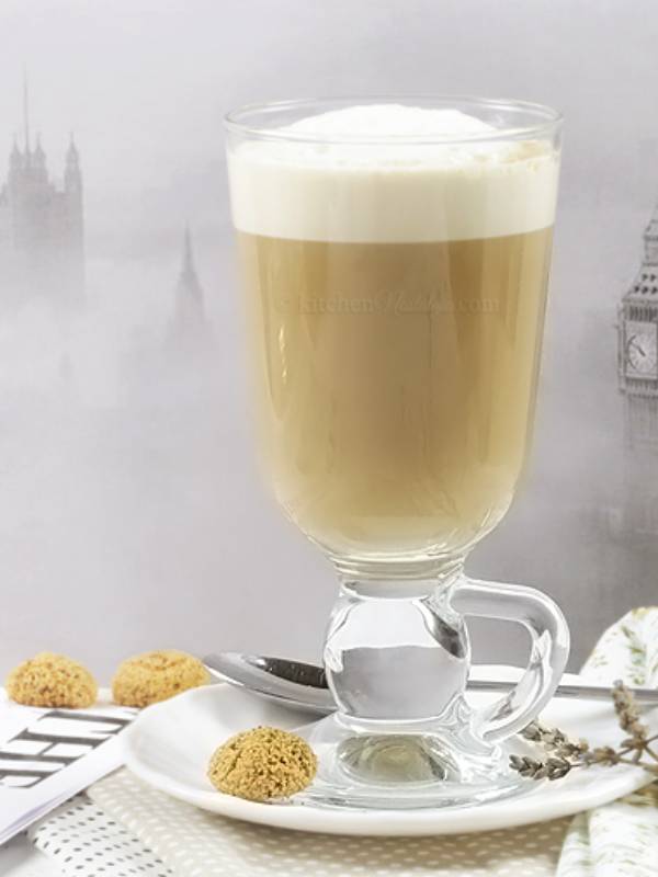 trà sương mù, màu trà sữa sương mù, cách làm trà sương mù, trà sữa sương mù, London fog tea, fog tea, trà sương mù london