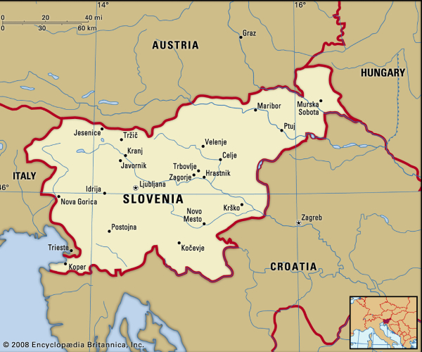slovenia là nước nào, slovenia thuộc châu nào, slovenia ở đâu