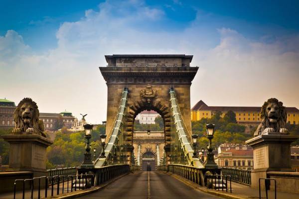 Széchenyi Chain Bridge - Cầu Xích nối liền 2 nửa Budapest