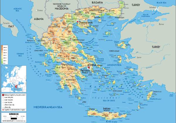 Hy Lạp thuộc châu nào? Tìm hiểu về vị trí địa lý của Hy Lạp