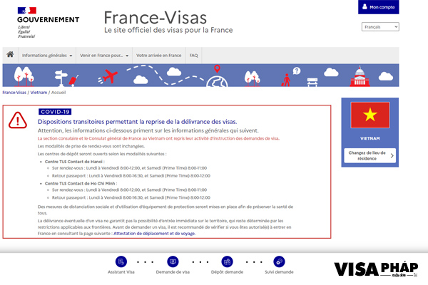 đơn xin visa pháp, mẫu đơn xin thị thực pháp