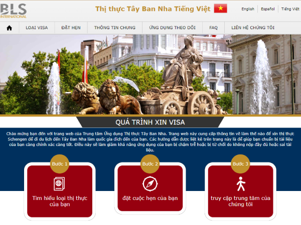 Khien cho visa tham than Tay Ban Nha nhu the nao