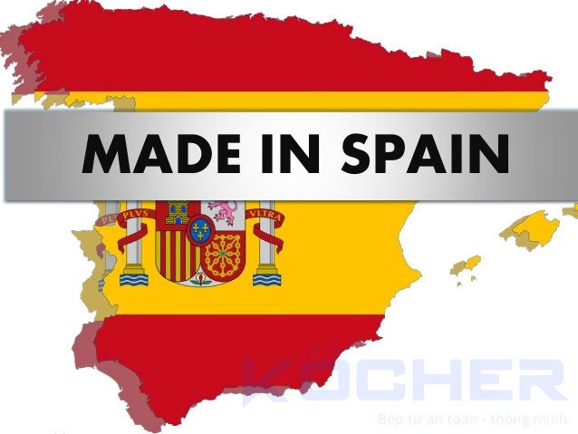 Giải Mã Made in Spain Là Nước Nào: Điểm Đến Châu Âu Hấp Dẫn Bản đồ Châu Âu với vị trí nổi bật của Tây Ban Nha, quốc gia sản xuất Made in Spain