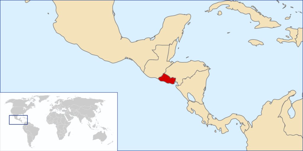 El Salvador là nước nào? Khám phá quốc gia tiên phong Bitcoin Bản đồ vị trí địa lý của El Salvador tại Trung Mỹ