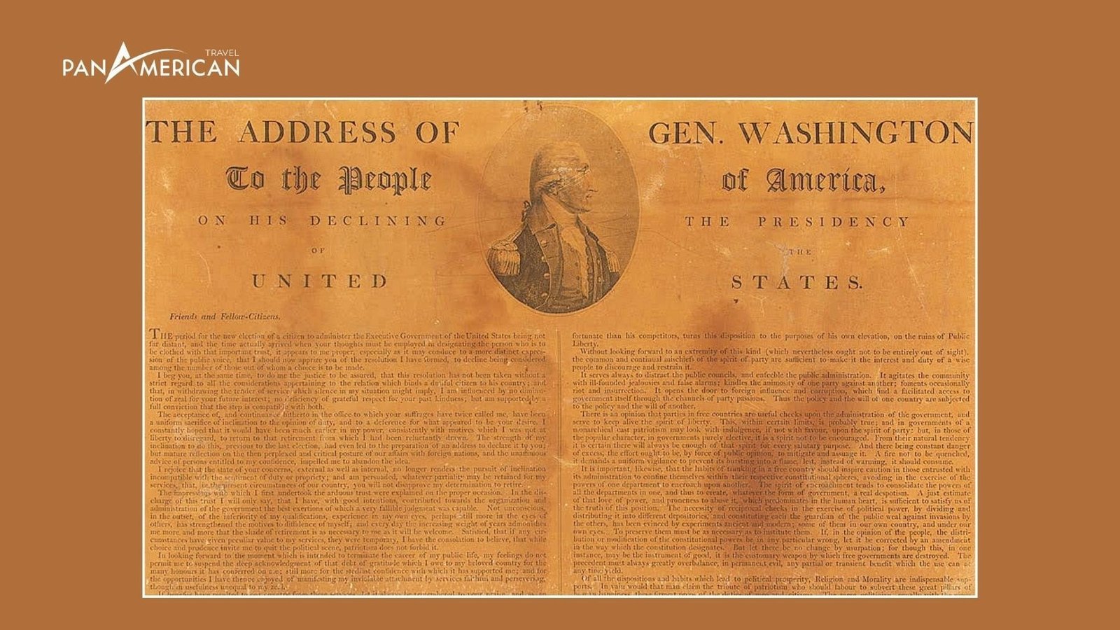 Bản "Thư Từ Chức" lịch sử của George Washington, người sáng lập Hoa Kỳ