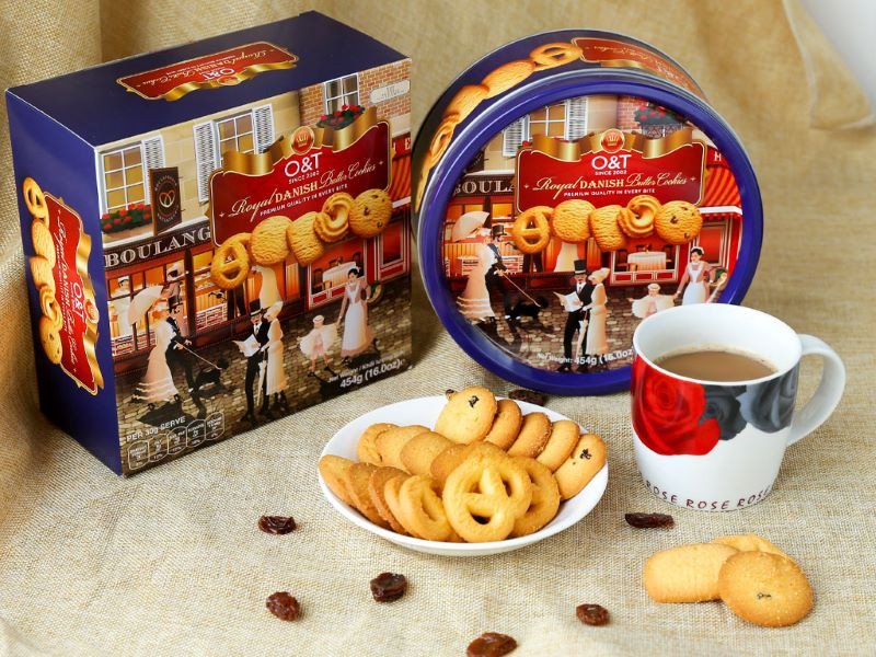 Bánh quy bơ đặc trưng của Đan Mạch