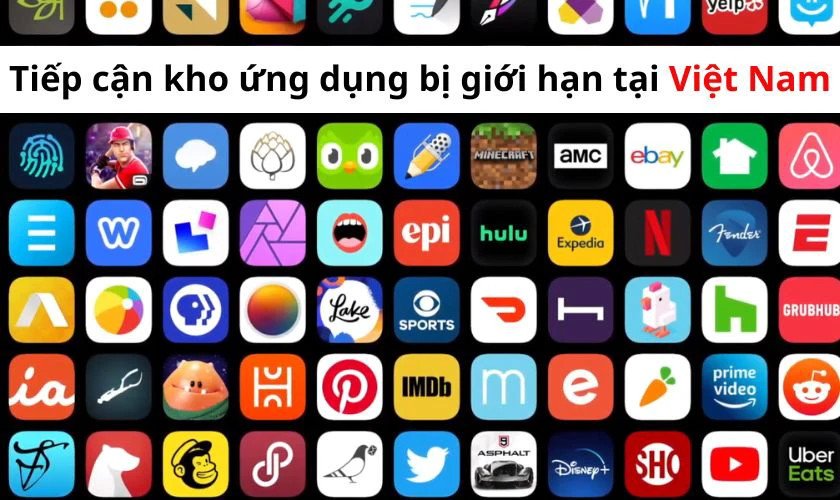 Hướng dẫn chi tiết đổi vùng Hoa Kỳ trên App Store Biểu tượng App Store trên iPhone, minh họa lý do cần đổi vùng App Store sang Hoa Kỳ