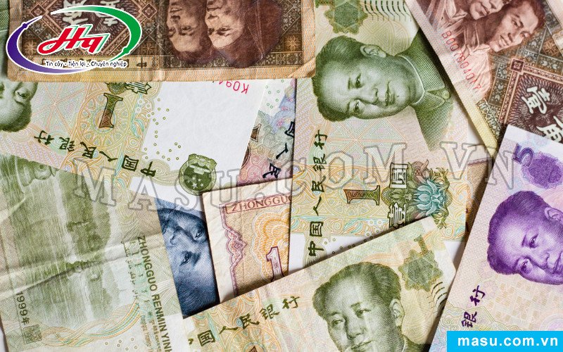 Các mệnh giá tiền Nhân dân tệ Trung Quốc