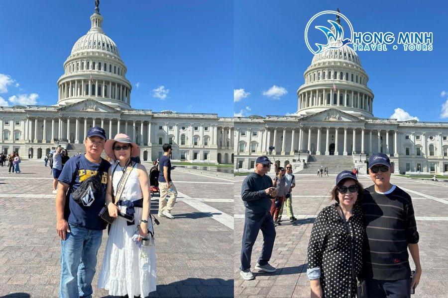 Điện Capitol tại Washington D.C., biểu tượng của chính trị Hoa Kỳ