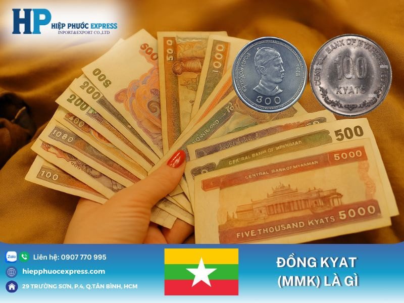 Đồng tiền Kyat Myanmar (MMK) và các mệnh giá phổ biến