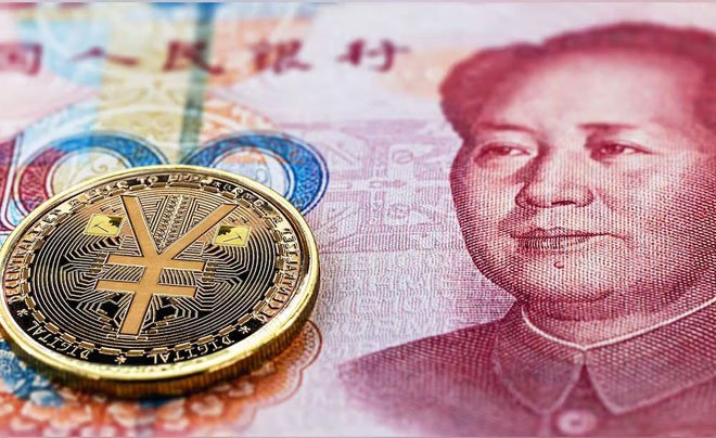 Đồng tiền Nhân Dân Tệ Trung Quốc và biểu tượng quy đổi sang tiền Việt Nam, minh họa 1000 tệ là bao nhiêu tiền Việt Nam.