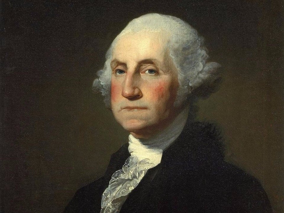 George Washington, tổng thống đầu tiên, người cha lập quốc của Hoa Kỳ
