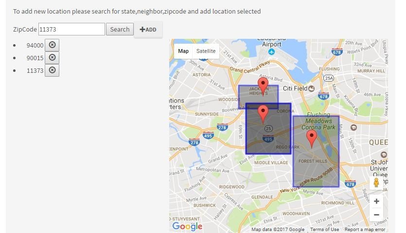 Giao diện Google Maps đang hiển thị một địa điểm, minh họa cách tìm kiếm mã ZIP code Hoa Kỳ dễ dàng.