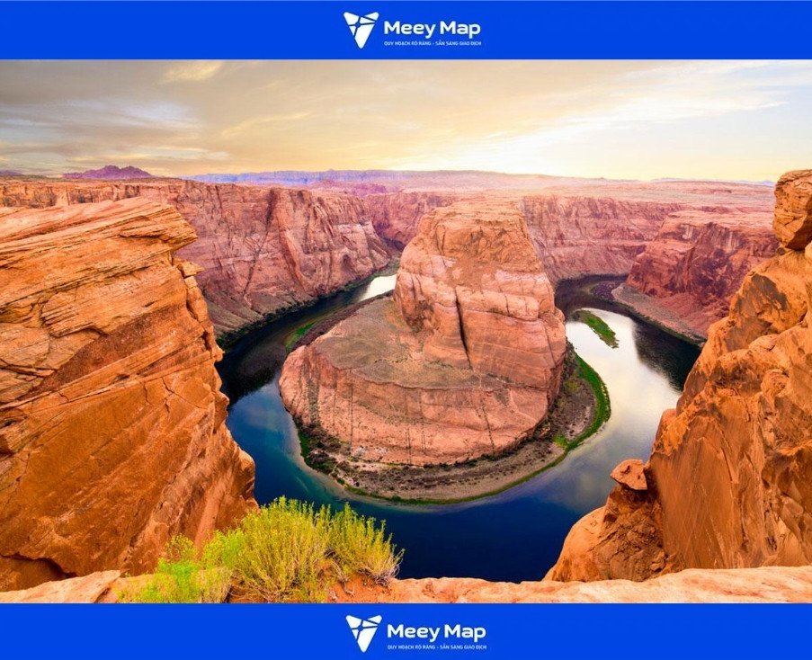 Grand Canyon trên bản đồ du lịch Hoa Kỳ