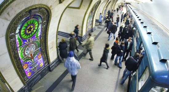 Hệ thống tàu điện ngầm hiện đại ở Moscow