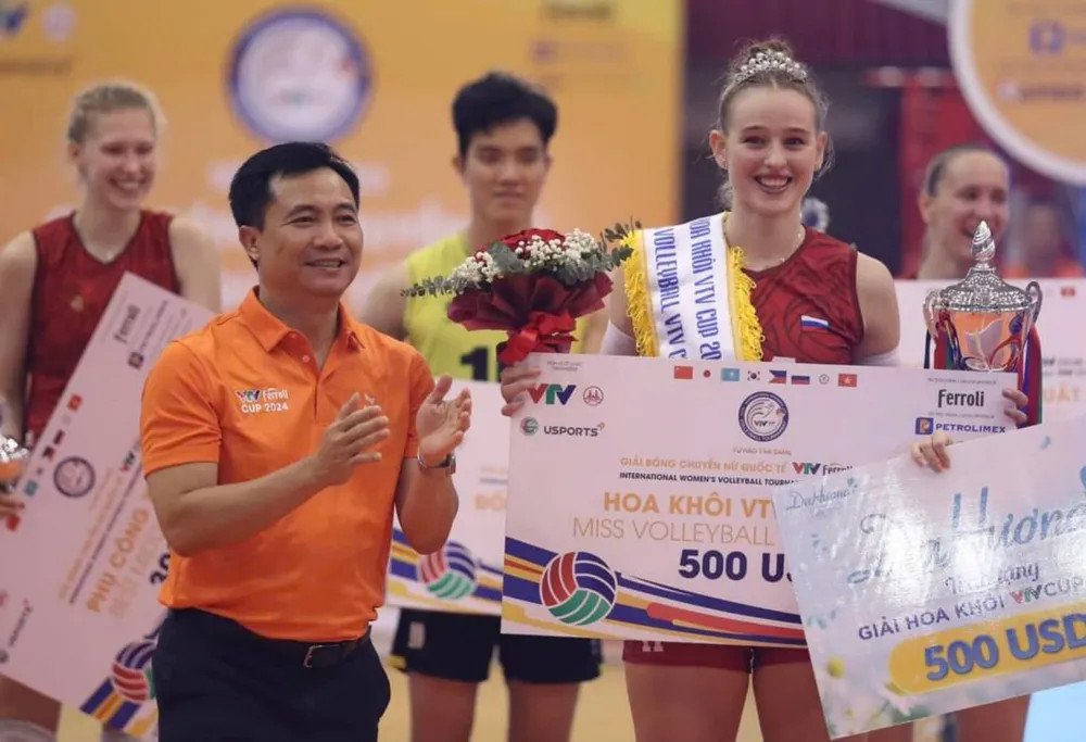Hoa khôi giải VTV Cup 2024 thuộc về Palshina Elizaveta của Korabelka