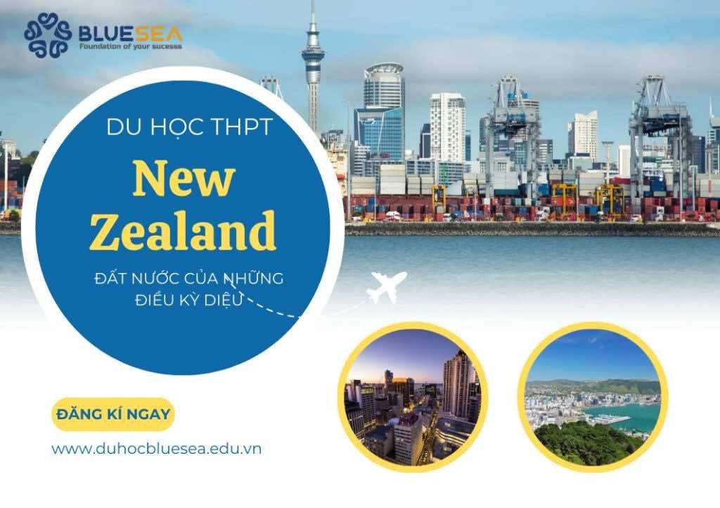 Học sinh đang tập trung học tập trong lớp học hiện đại tại New Zealand