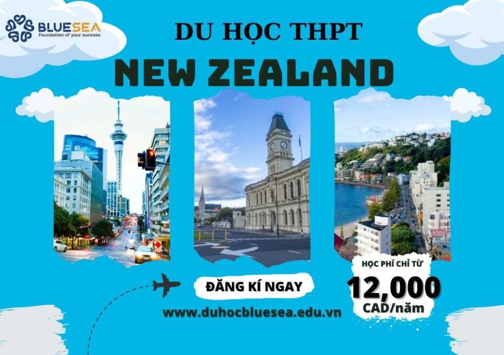 Học sinh quốc tế vui vẻ tại trường trung học phổ thông New Zealand
