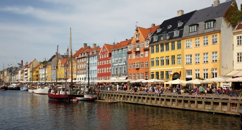 Kênh đào Nyhavn đầy màu sắc ở Copenhagen