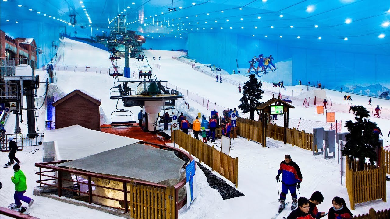 Khu trượt tuyết Ski Dubai trong nhà, trải nghiệm độc đáo giữa sa mạc