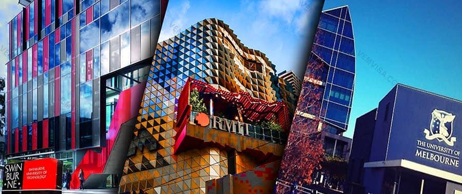 Khuôn viên trường đại học danh tiếng tại Melbourne, thành phố giáo dục của Úc