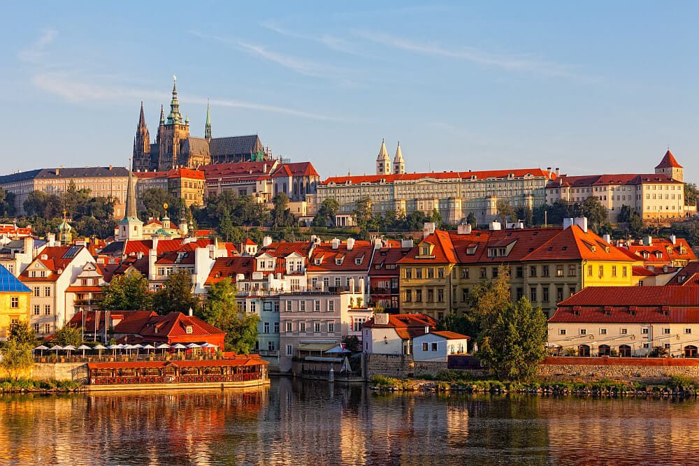Kiến trúc cổ kính của thành phố Prague, một điểm đến nổi bật của Czech Republic