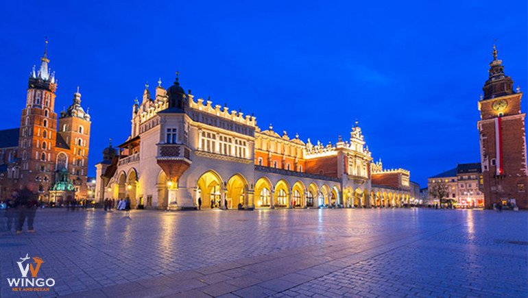 Krakow, thành phố cổ kính của Ba Lan với kiến trúc Gothic
