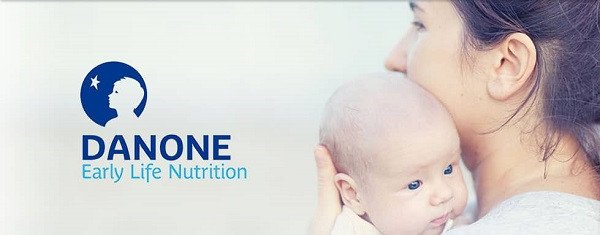 Logo thương hiệu sữa Aptamil thuộc tập đoàn Danone