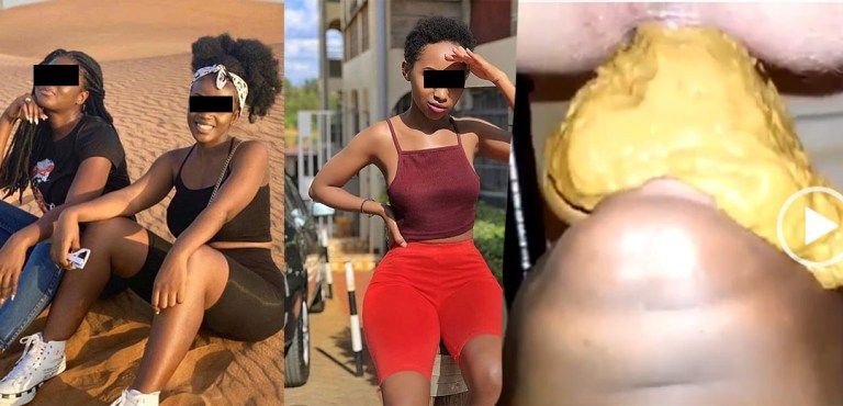 Màn hình điện thoại hiển thị nội dung video, minh họa clip Dubai Porta Potty gây tranh cãi