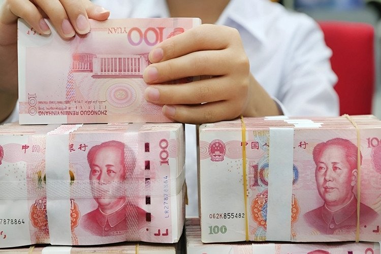Máy tính hiển thị biểu đồ tỷ giá hối đoái tiền tệ