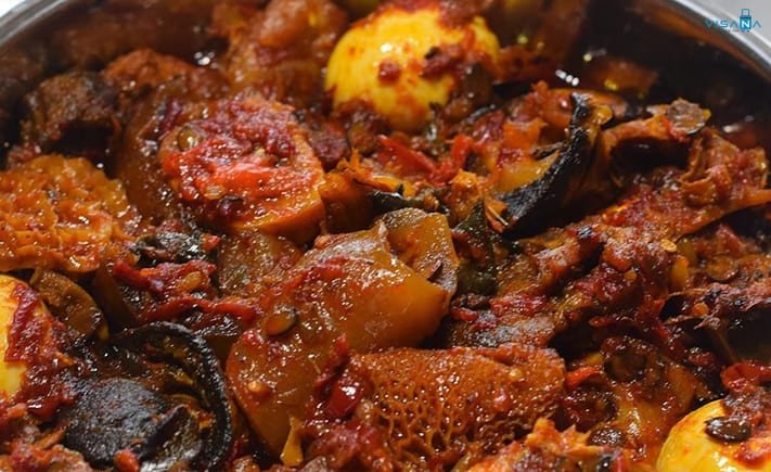 Món Ofada - đặc sản của Nigeria