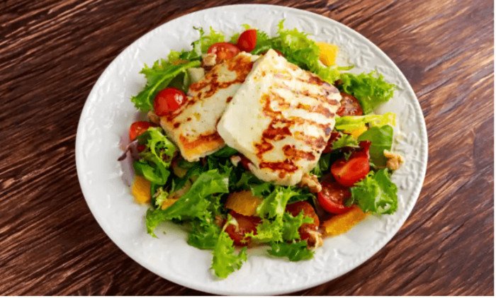Phô mai Halloumi - đặc sản của đảo Síp, một trong những quốc gia Địa Trung Hải