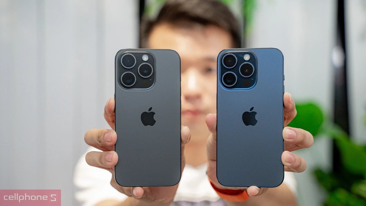 So sánh iPhone 14 Pro Max và iPhone 15 Pro Max