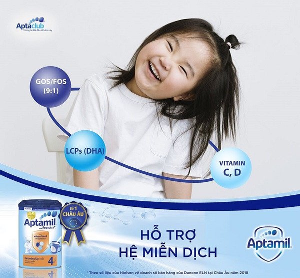 Sữa Aptamil Profutura số 2 lon 800g New Zealand cho trẻ 1-2 tuá»•i