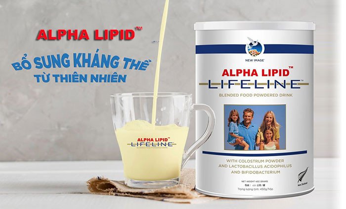 Sữa non New Zealand Alpha Lipid Lifeline hỗ trợ sức khỏe