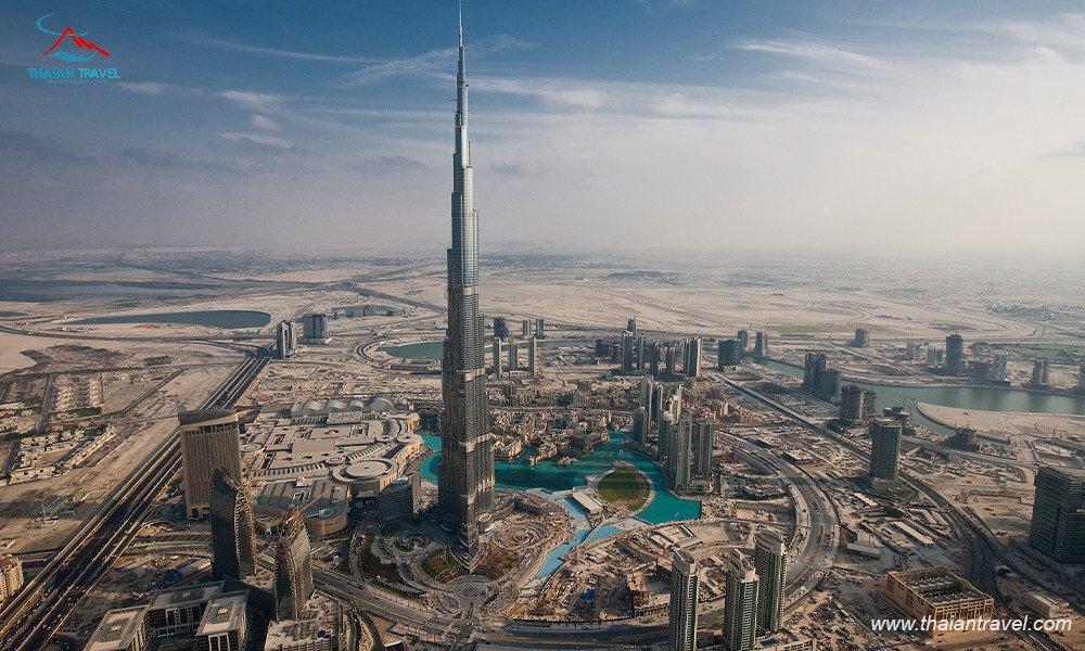 Tháp Burj Khalifa - biểu tượng của Dubai