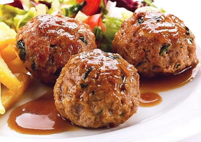 Thịt viên Frikadeller của Đan Mạch