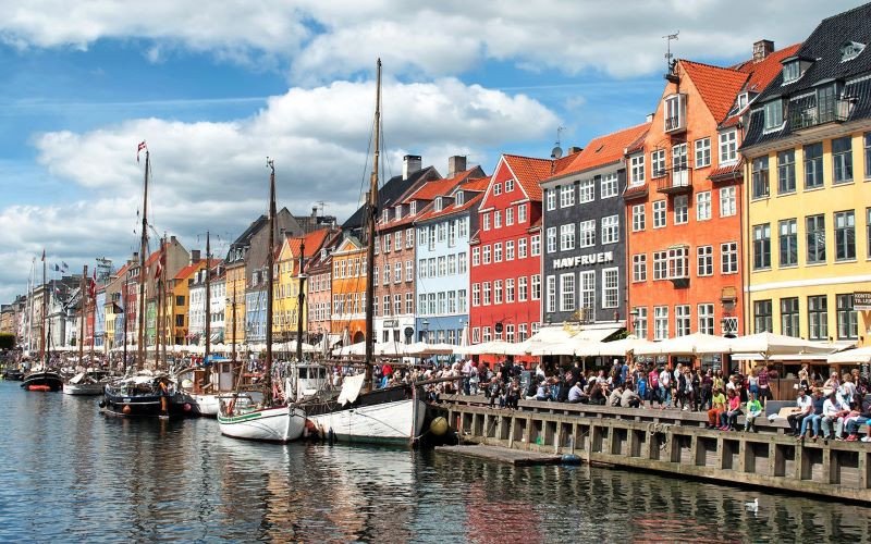 Thủ đô Copenhagen của Đan Mạch
