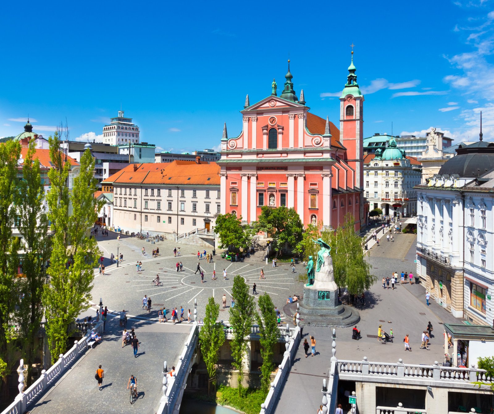Thủ đô xanh Ljubljana của Slovenia