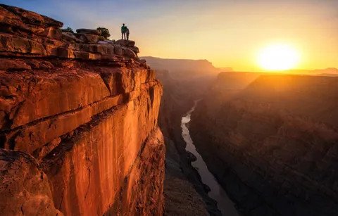 Toàn cảnh Hẻm núi Grand Canyon ngoạn mục, một kỳ quan địa chất tự nhiên của Hoa Kỳ