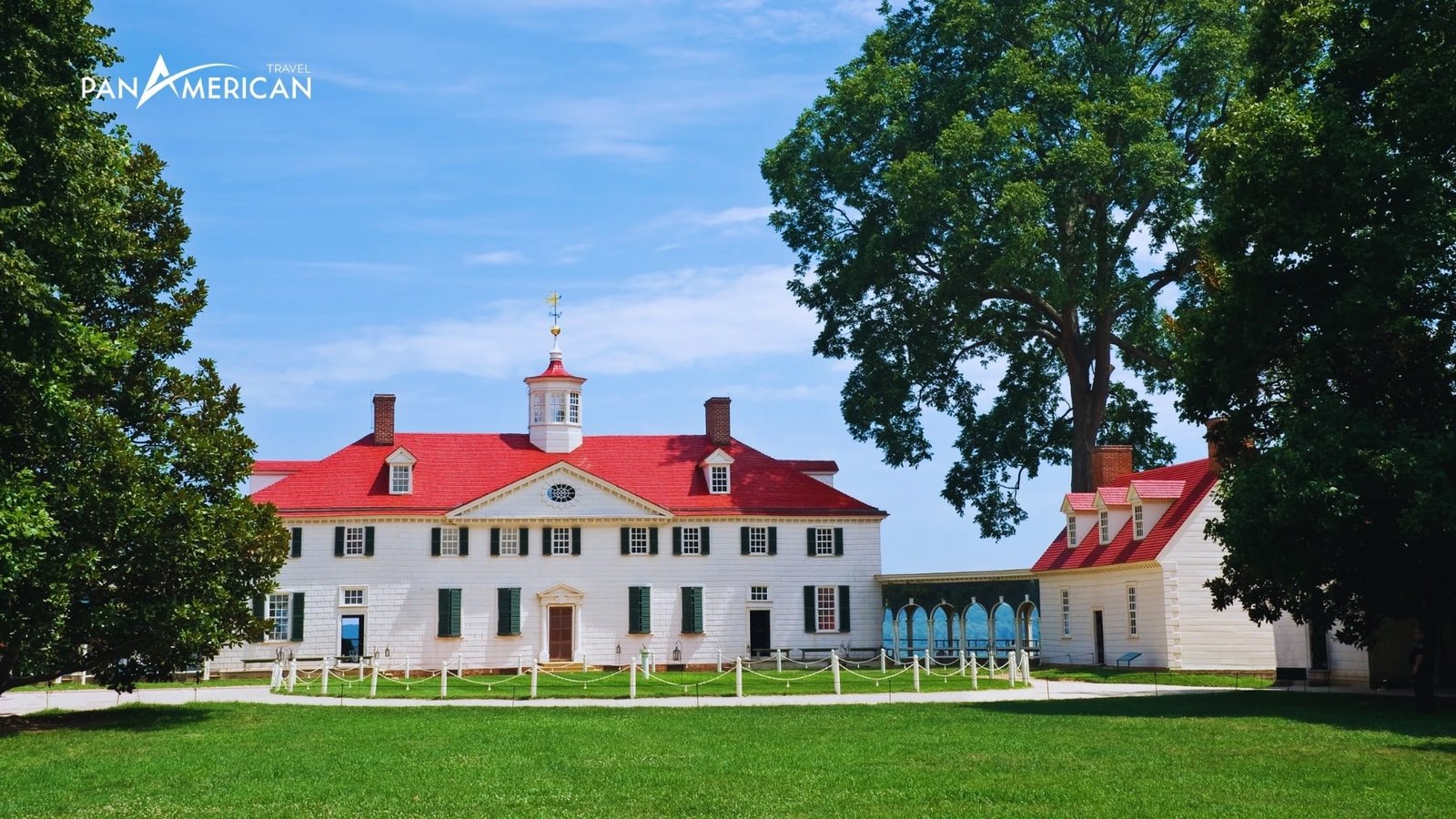 Toàn cảnh Mount Vernon, tư dinh của George Washington, tổng thống đầu tiên