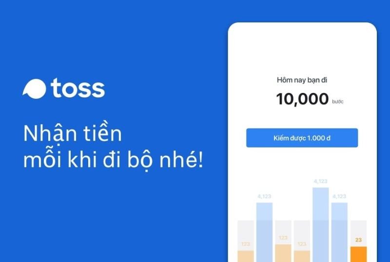 Tổng Hợp Các App Đi Bộ Kiếm Tiền Việt Nam Uy Tín Nhất Toss - App đi bộ kiếm tiền online uy tín