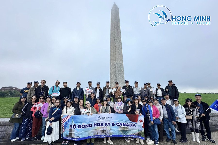 Tượng đài Washington sừng sững, điểm đến lịch sử ở Hoa Kỳ