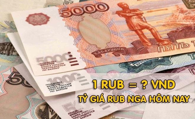 Tỷ giá hối đoái 10000 Rúp Nga so với tiền Việt Nam