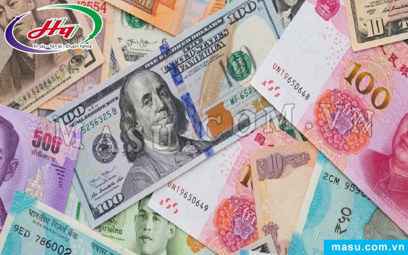 Tỷ giá USD so với các loại tiền tệ khác