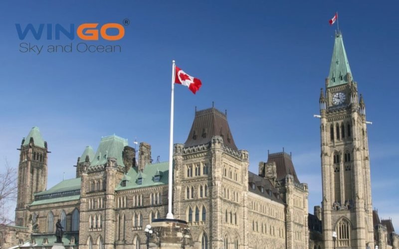 Bản đồ các múi giờ Canada
