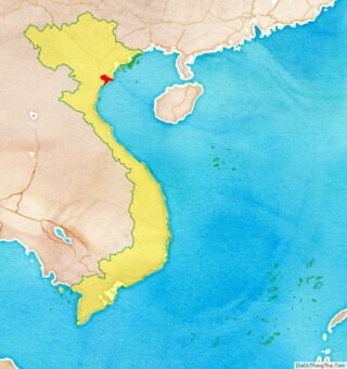 Bản đồ vị trí Tỉnh Nam Định trên bản đồ Việt Nam