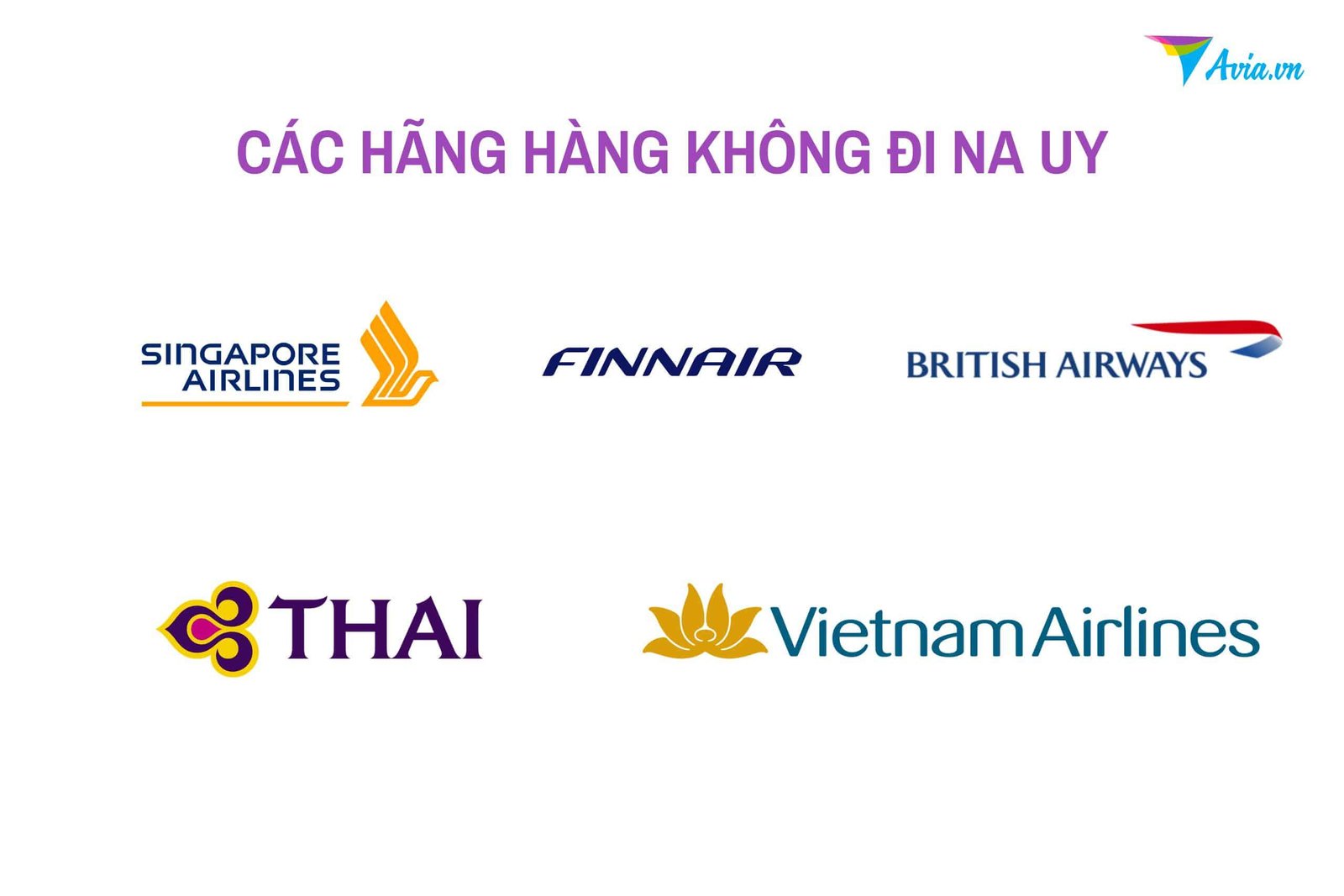 Các hãng hàng không đến Oslo và ảnh hưởng múi giờ