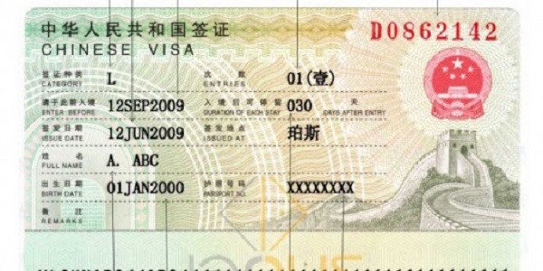 Các loại visa quan trọng cho người Việt định cư ở Trung Quốc